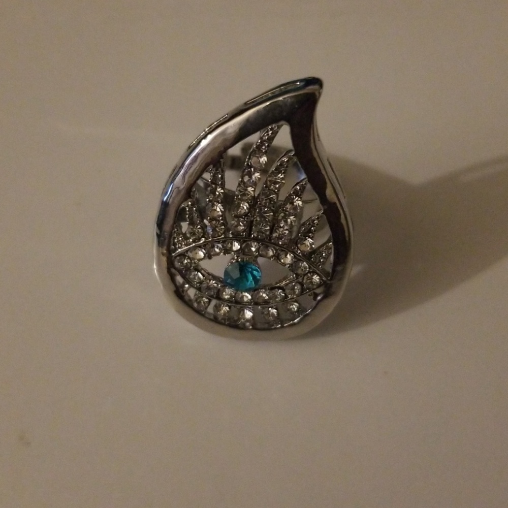 3rd eye studded ring